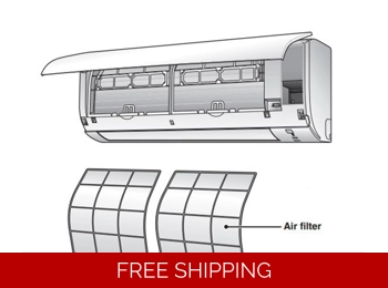 Carrier mini store split filters